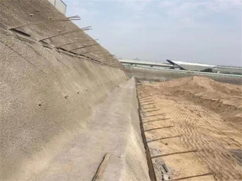 临颍河道边坡加固